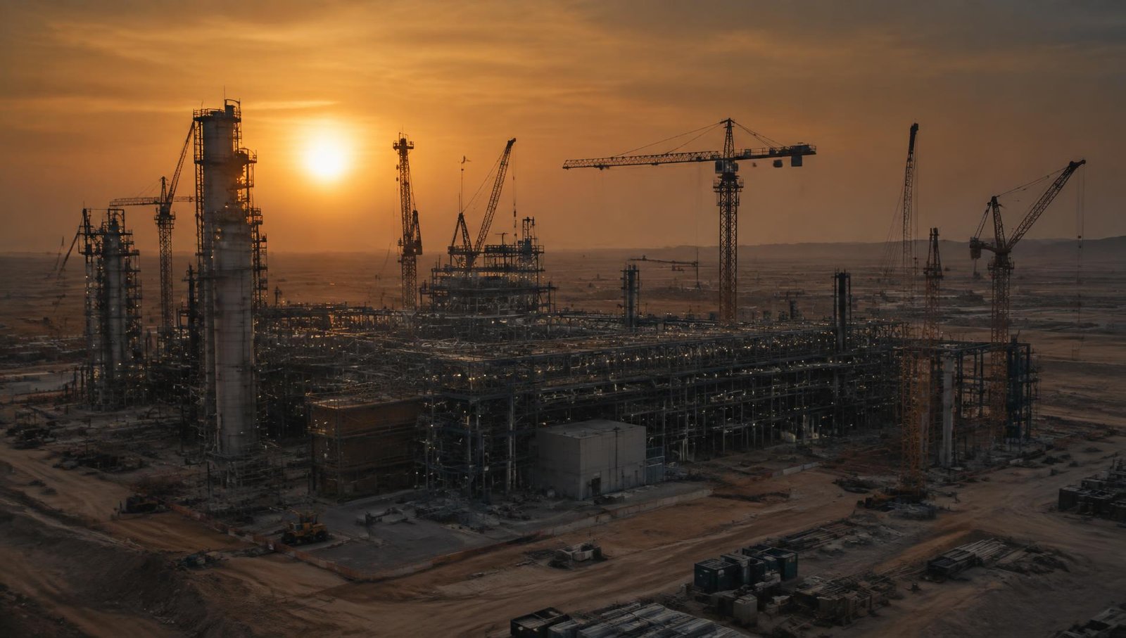 Industrial facility in Saudi Arabia